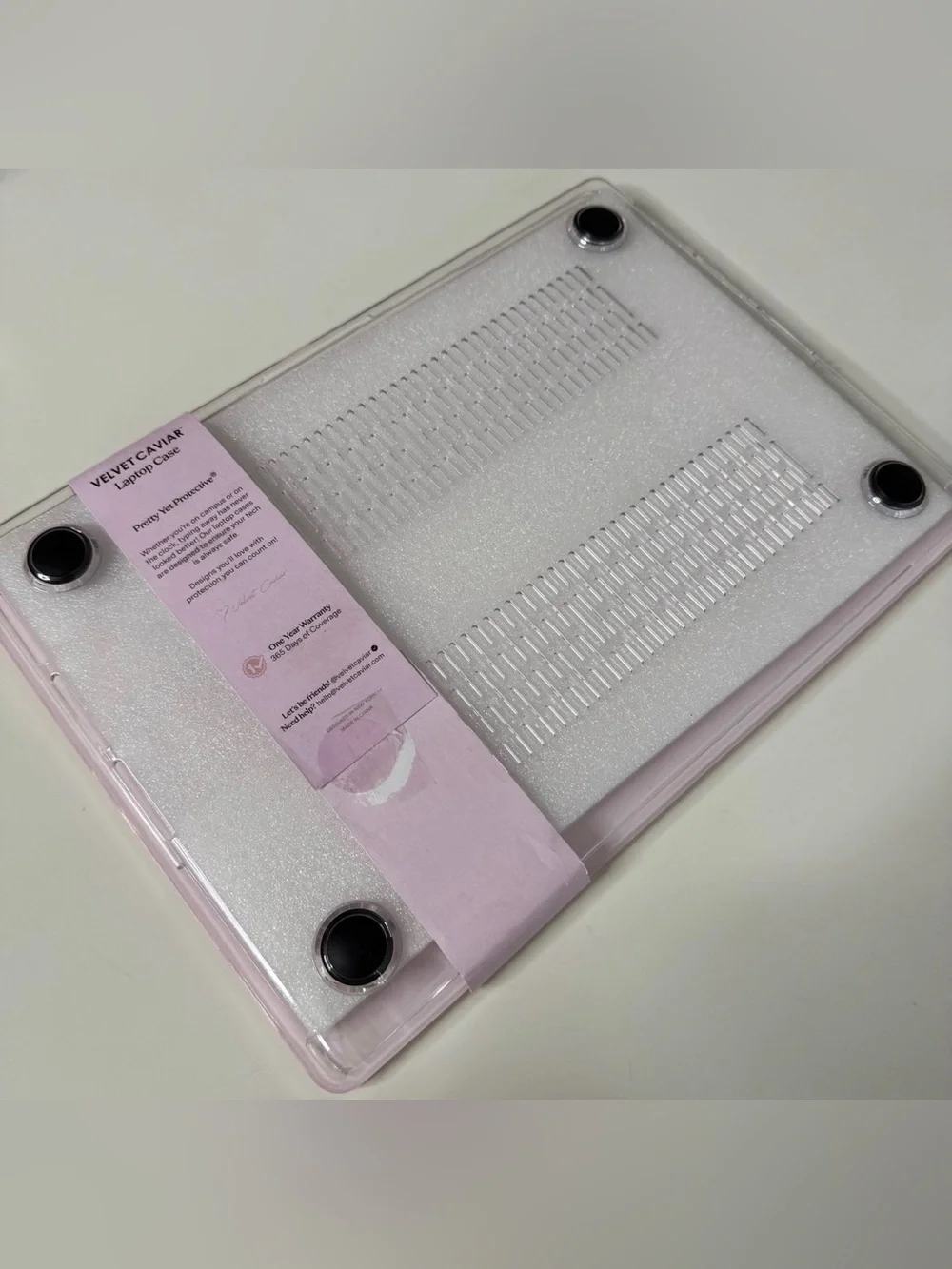 New Velvet Caviar: Coquette Baby Pink Matte MacBook Pro 14in Case
